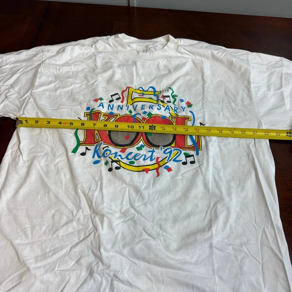 Vintage 92 Kool‎ Koncert 5th Anniversary T-Shirt XXL Denver Radio promo